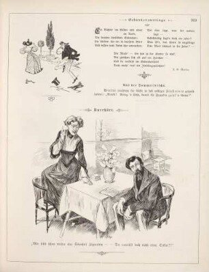 "Die neuen Sporen" "Unerhört"