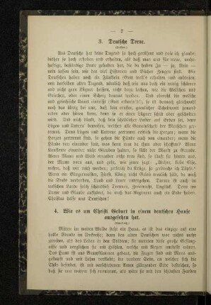 3. Deutsche Treue.