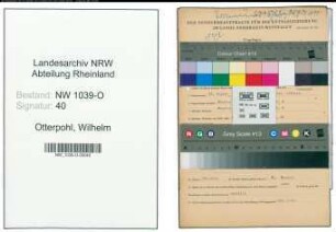 Entnazifizierung Wilhelm Otterpohl , geb. 10.08.1893 (Kaufmann)