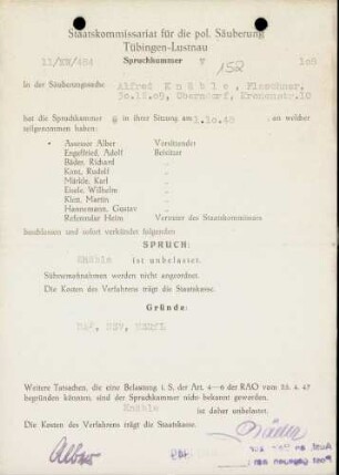 Knäble, Alfred