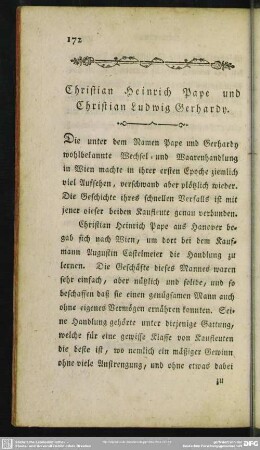 Christian Heinrich Pape und Christian Ludwig Gerhardy