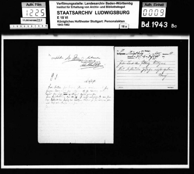 Sutter, Anna (*26.11.1871 in Wil, Kanton St. Gallen +29.06.1910 in Stuttgart); Kammersängerin; ausgesch.: 1910