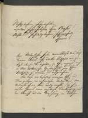 Brief von Johann Theodor Gasser an Regensburgische Botanische Gesellschaft