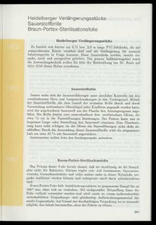 Sauerstoffbrille (Heft 95/96)