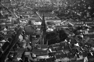 Freiburg: Münster, von Süden