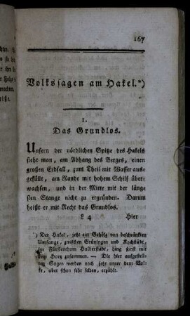 Volkssagen am Hakel.