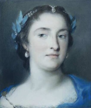 Die Sängerin Faustina Hasse, geborene Bordoni (1697–1781)
