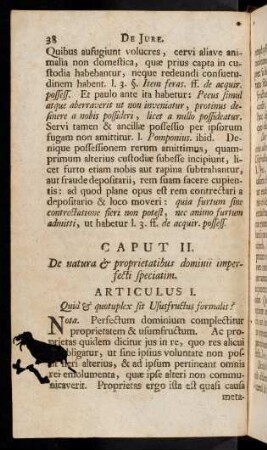 38-86, Caput II