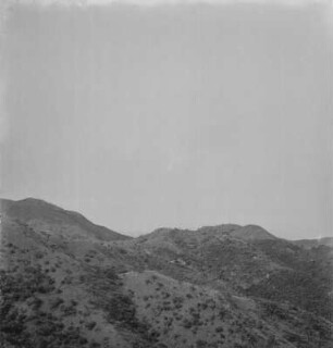 Hügellandschaft : Berghang und Kuppen der Virunga-Vulkankette