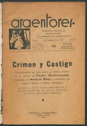 Crimen y castigo