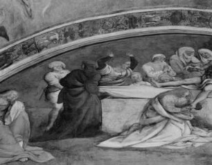 Kapellenausmalung — Szenen aus dem Leben Christi — Grablegung