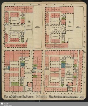 Plan des Städtischen Kaufhauses