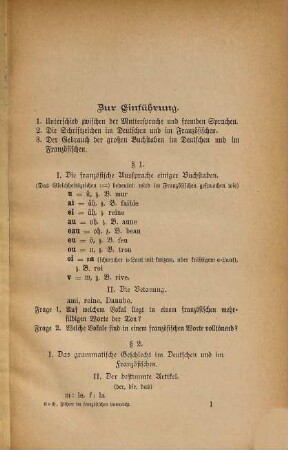 Führer im französischen Unterricht