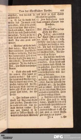 Insbesondere von dem einigen Haupt der Kirchen.