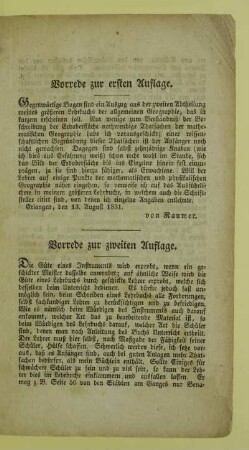 Vorrede zur zweiten Auflage