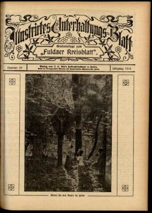 Ausgabe vom Sonntag, den 27. August 1916.