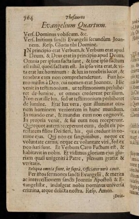 764-770, Evangelium Quartum; ...