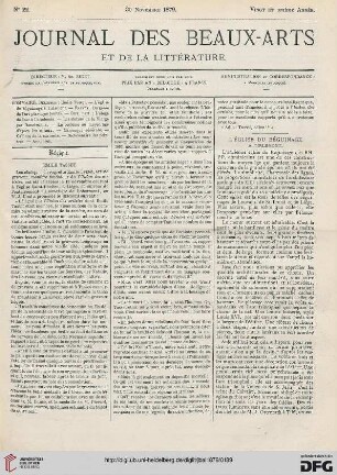 Nr. 22 (30. Novembre 1879)