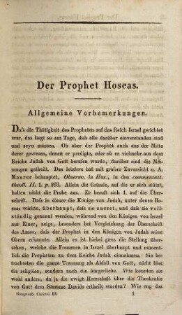 Christologie des Alten Testaments und Commentar über die messianischen Weissagungen der Propheten, 3