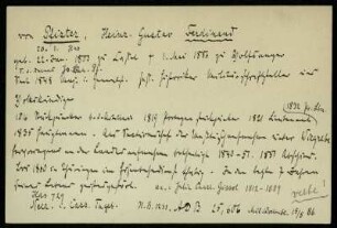 Pfister, Heinr. Gustav Ferdinand von