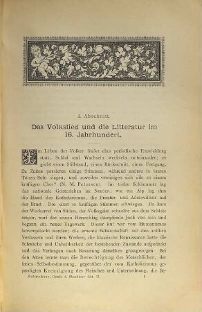 Geschichte der skandinavischen Litteratur, 2.. Geschichte der Skandinavischen Litteratur von der Reformation bis auf die skandinavische Renaissance im 18. Jahrhundert