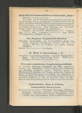 Neu-Ruppiner Dampfschiffs-Rhederei.