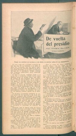 De vuelta del presidio : (Novela completa)