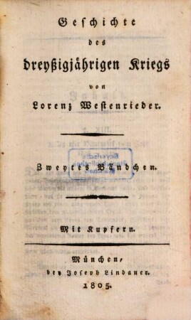 Historischer Calender. 1805