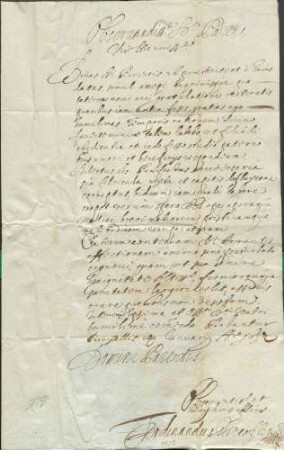 Reiseberichte Ferdinand Geizkofler an seinen Vater Zacharias Geizkofler (lateinisch, französisch, italienisch, spanisch)