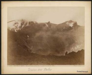 Vesuv: Ansicht des Kraters