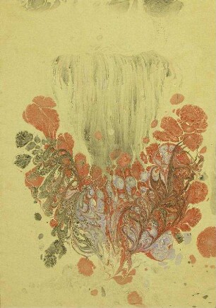 Floraler Wasserfall