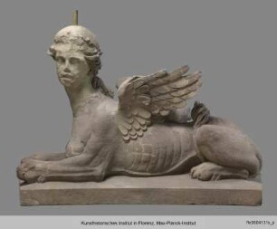 Zwei Sphingen : Sphinx