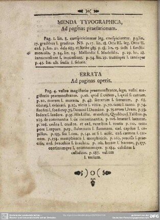 Menda Typographica