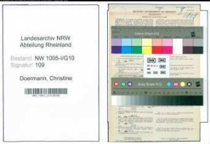 Entnazifizierung Christine Doermann , geb. 02.10.1881 (Hausfrau)