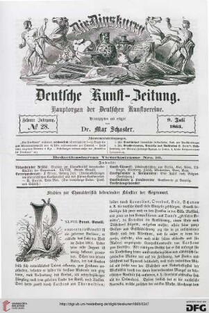 Nr. 28 (9. Juli 1865)