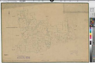 Walstedde (Drensteinfurt), Flurbereinigung Walstedde, Bl. 1 Schätzungskarte Flur 1