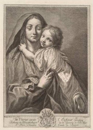 Ste. Vierge avec l'enfant Jesus (Die Heilige Jungfrau mit dem Jesuskind)