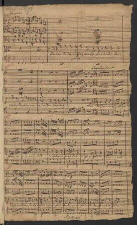 Das Volk so im Finstern wandelt; S, strings, bc