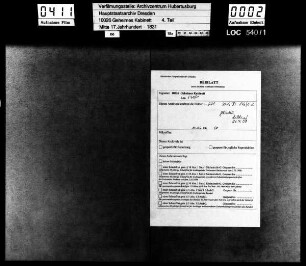 Die den calamitosen Amtsuntertanen und anderen an Geld- und Getreidezinsen, Hufengeldern und sonstigen Amtsgefällen bewilligten Remisse und Moderationes auch Geld- und Getreidevorschüsse, Bd. 5