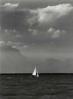 Segler auf dem Garda-See