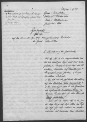 Söhnstetten: Pfarrbericht 1937
