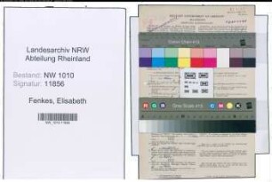 Entnazifizierung Elisabeth Fenkes , geb. 26.02.1913 (Fuersorgerin)