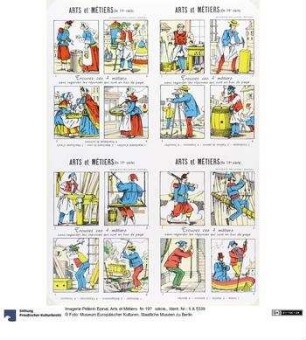 Arts et Métiers. fin 19ᵉ siècle.