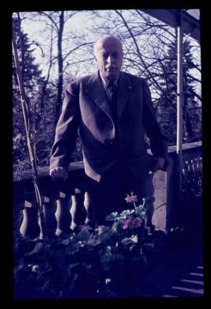 Prof. Max von Laue 13.11.54.
