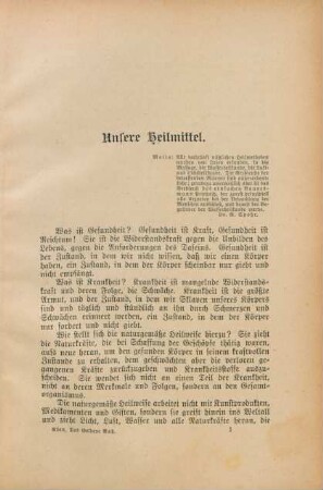 Unsere Heilmittel