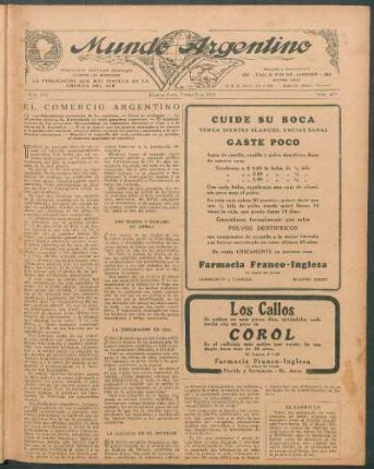 El comercio argentino
