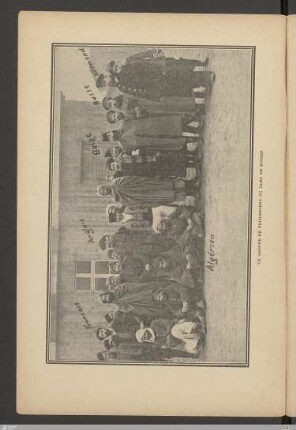 Un groupe de prisonniers du camp de Zossen
