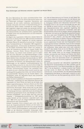 Neue Strömungen und Reformen zwischen Jugendstil und Neuem Bauen
