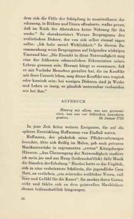 Aufbruch