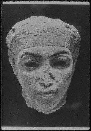 El-Amarna, Modellkopf e. alten Königs